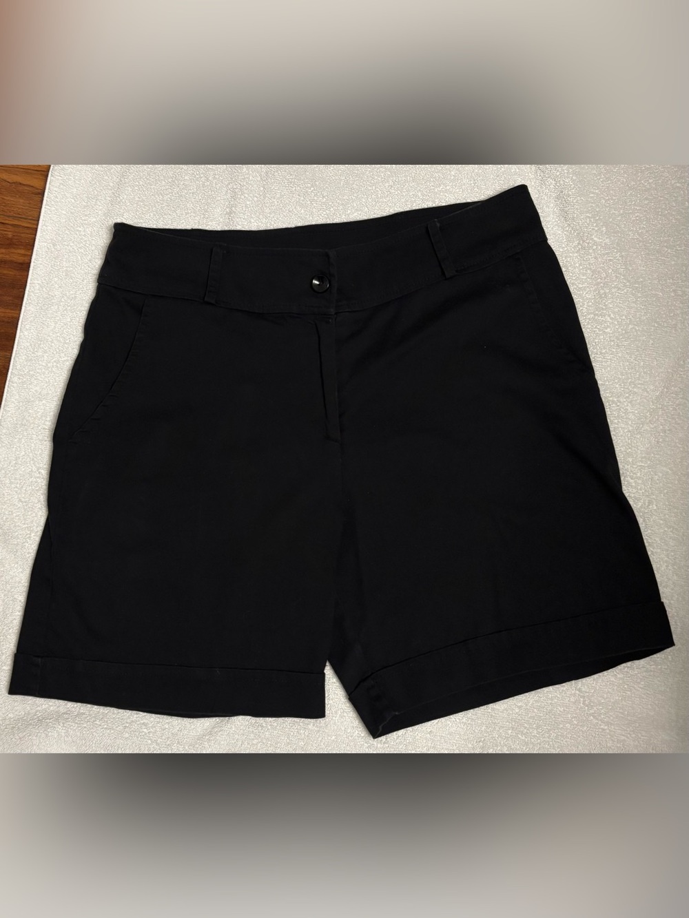 Anne Miller Classic Black Women's Casual Shorts